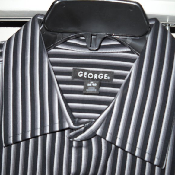 Men's George Dress Shirt Size M 38-40 - Picture 2 of 7